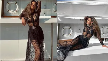 Karmen și-a pus silicoane XXL? Fiica lui Adi Minune, cu cel mai obraznic decolteu și a fost luată la mișto: “Să nu-ți cadă «baloanele» ?” | FOTO