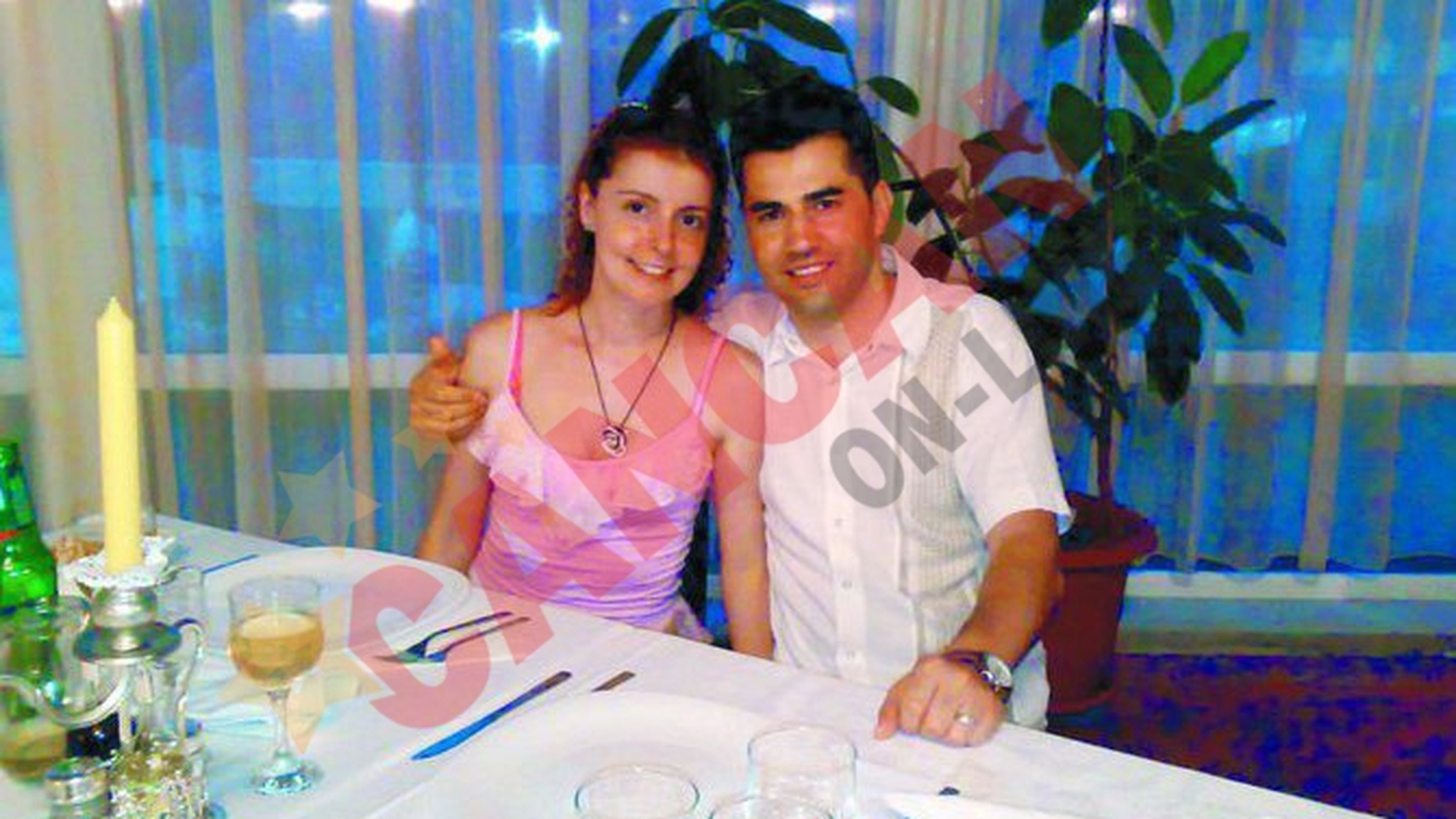 Amelia Antoniu, in vacanta cu sotul