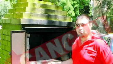 Si-au construit un gratar in fata blocului