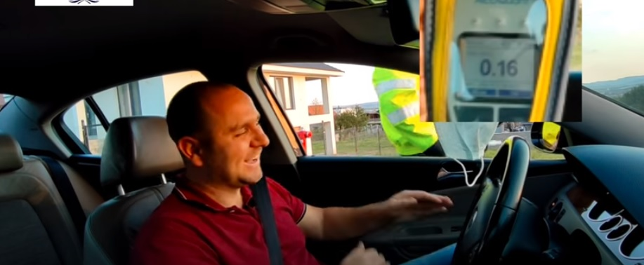Polițistul a descoperit, prin experimentul său, că poți avea alcoolemie fără să bei alcool