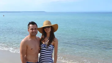 Florentin Petre va deveni tata pentru a doua oara si va avea tot baiat. Vezi aici cat de grijuliu e fostul fotbalist cu sotia sa!