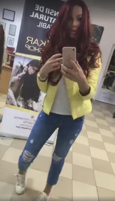 Bianca şi-a schimbat look-ul