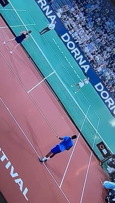 Tatăl Simonei Halep pe terenul de tenis alături de fiica lui/ sursă foto: social media