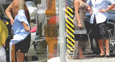 Ex-ginerele lui Băsescu și-a arătat ”mușchii” într-o parcare din Mamaia!
