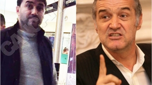 Imagini demenţiale: zici că el e adevăratul Gigi!  Fabulosul şofer Luţu l-a ”clonat” pe şeful său, milionarul Becali!