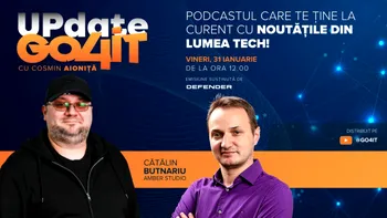 „Update Go4it” #11 cu Cătălin Butnariu – Gaming, Netflix, DeepSeek și tendințele tech din 2025