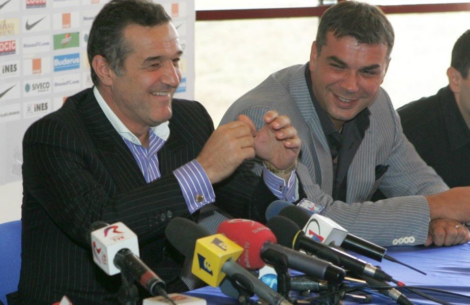 Olăroiu spune că cea mai grea, dar şi cea mai frumoasă colaborare a avut-o cu Gigi Becali (Sursă foto: GSP.ro)