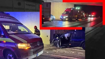 Scene dramatice în Alba! Echipajele SMURD nu au mai putut salva un șofer de 24 de ani