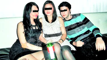 Fotografii incredibile de la petrecerea elevilor din Jean Monnet! Ea cu bautura, el cu fetele