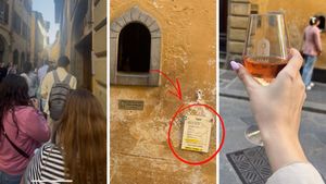 Am băut vin, printr-o fereastră, în Florența! Cum a fost întreaga experiență și cât m-a costat