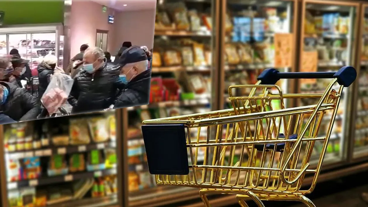 Zeci de oameni din Alexandria s-au luptat pentru carne la ofertă în pandemie. Autoritățile se tem că astfel de scene se vor repeta și în alte orașe