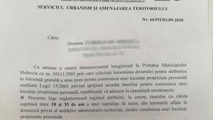 De-a râsu'-plânsu'! O femeie din Slobozia a primit după 15 ani răspuns la solicitarea făcută autorităților ca să își construiască o casă