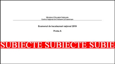 Subiecte BAC 2019. Limba și literatura română, 1 iulie. EDU.RO