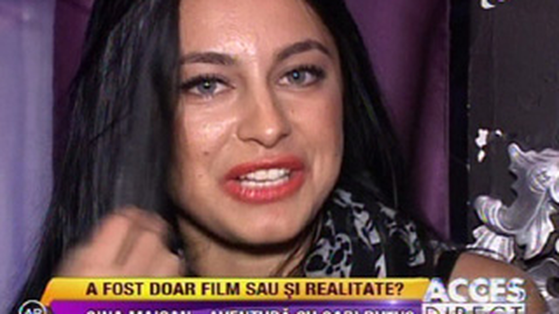 VIDEO Gina Maican, despre relatia cu actorul Gabriel Dutu: "Nu ma implic in aventuri. El nu era casatorit, avea doar un copil cu iubita lui"