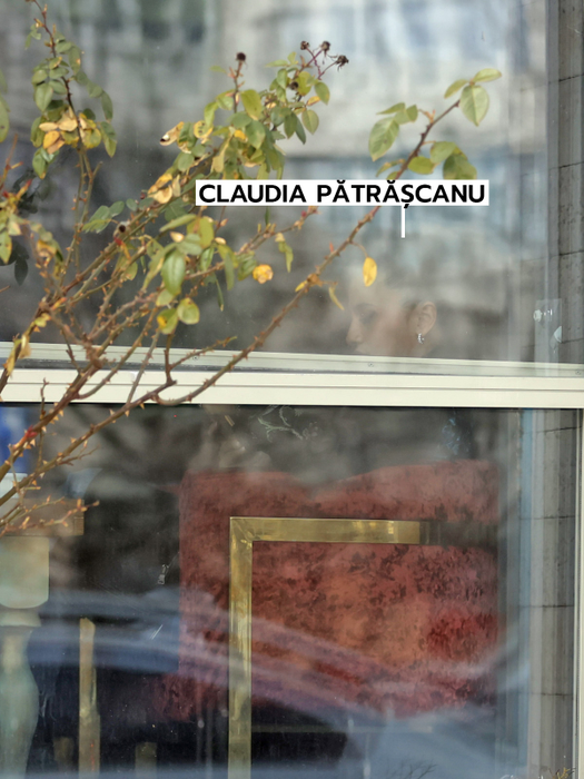 Claudia Pătrășcanu a stat singură în restaurantul Mandaloun / (Sursa: CANCAN.RO)
