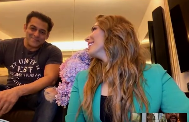 Cum s-au comportat Iulia Vântur și Salman Khan la prima apariție TV în România. Cei doi au fost copleșiți de emoții la emisiunea lui Măruță | VIDEO