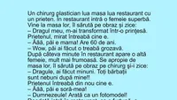 BANCUL ZILEI | Chirurgul plastician și pacientele (ne)mulțumite