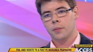 Fiul abandonat al lui Florin Busuioc despre dependenta de droguri: "Am cheltuit peste 20.000 de euro, mi-am lovit mama, i-am rupt lantul de la gat"