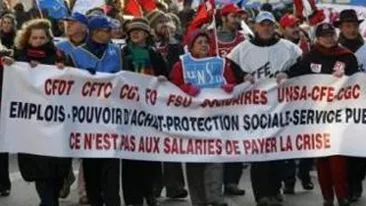 Noi proteste si greve in Franta, fata de reforma pensiilor!