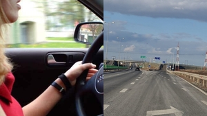 Spaima șoselelor! Șoferița care a mers pe contrasens pe autostrada A4