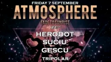 ATMOSPHERE: Super party în aer liber, în Parcul Bucov! DJ celebri vor mixa toată noaptea în faţa a peste 2.000 de oameni!