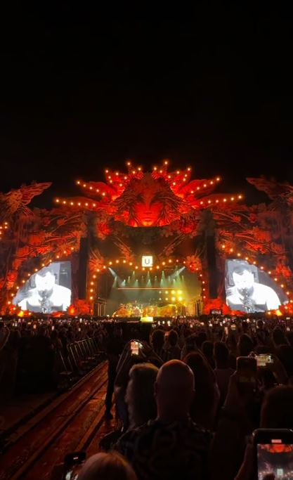 Sam Smith a interpretat melodia „Unholy”, la Untold / sursă foto: Captură video