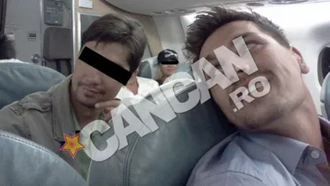 Burlacul, speriat de moarte! Sergiu Barboni s-a drogat de frica sa nu pice avionul!