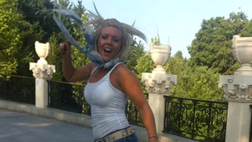 Bianca Ionita s-a apucat de kangoo jumps!