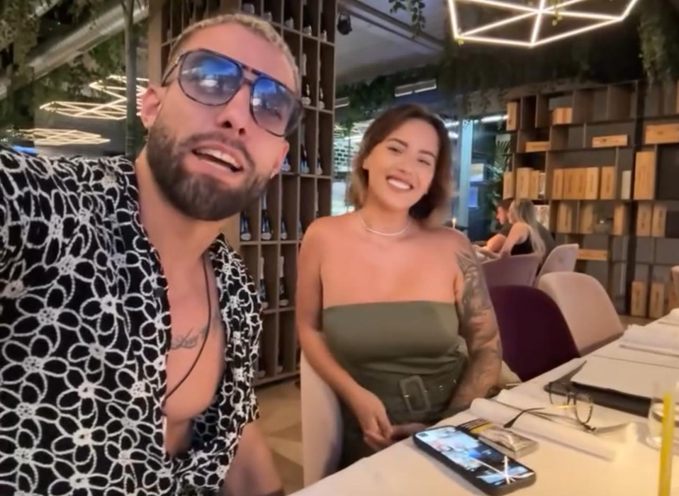 Mattia și Andrușca au ieșit împreună la un restaurant. Sursa foto: social media