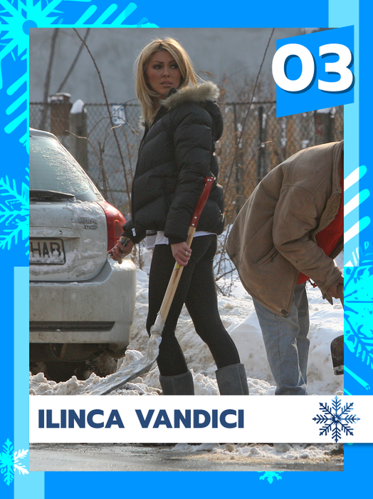 Intră în acțiune TOP 30 de vedete care s-au luat cu iarna la “trântă”. Andreea Mantea, Roxana Ionescu și Ioana Filimon au dat totul în zăpadă