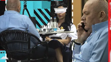 Cum l-am fotografiat pe „Regele Betoanelor” în compania unei brunete respectabile