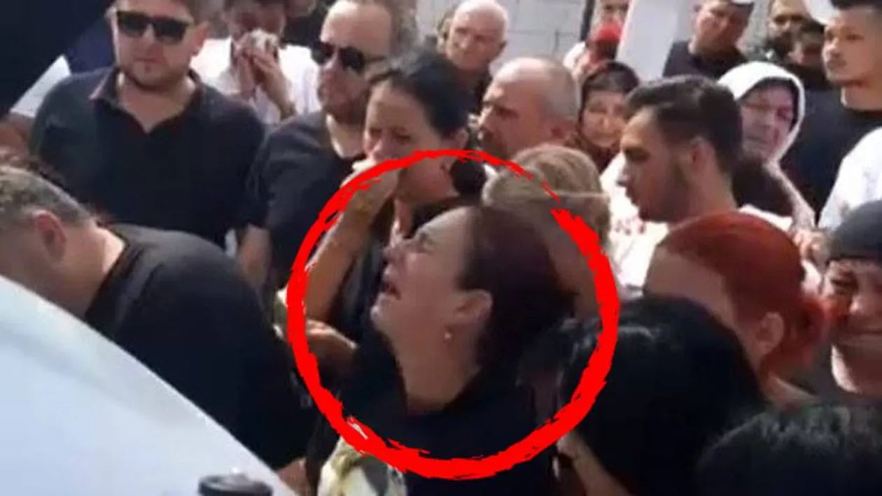 Mama lui Dany Vicol, transfigurată de durere! Ce striga lângă sicriul fiului ei. IMAGINI EXCLUSIVE