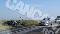 Grav accident rutier pe DN 2. Un barbat a fost decapitat in urma impactului