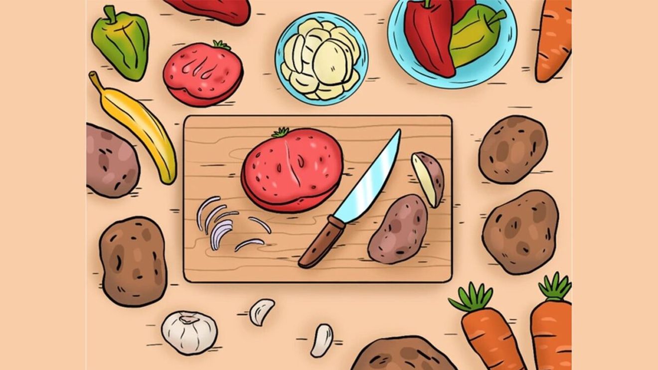 Test de inteligență | Descoperiți alimentul care nu are ce căuta pe masa de bucătărie din imagine