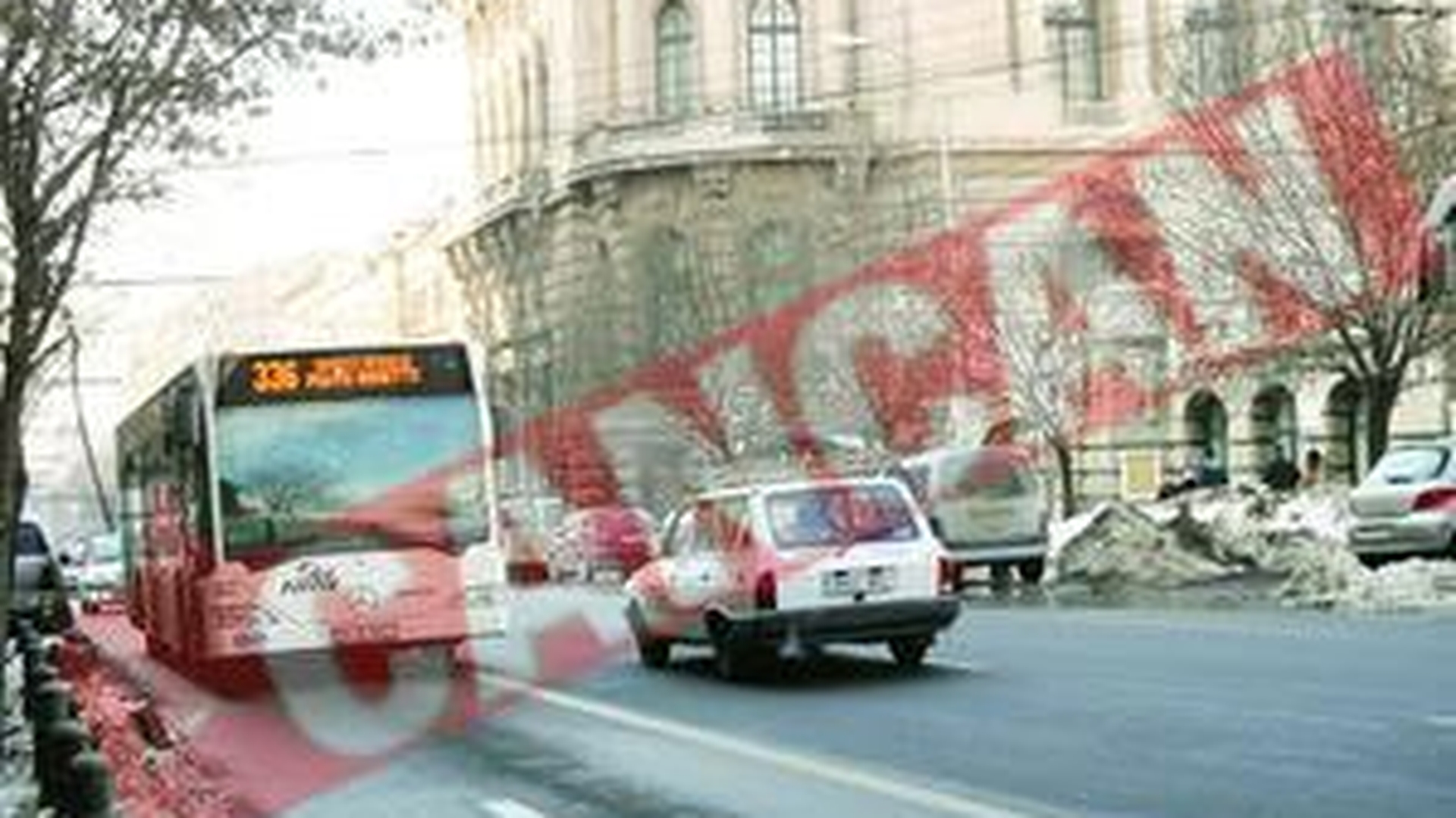 Culoar unic pentru taxiuri si mijloace RATB