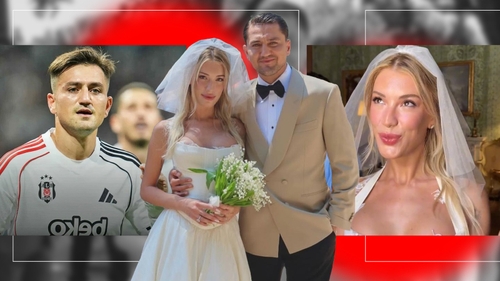 Celebrul fotbalist turc s-a căsătorit la Roma, iar rochia miresei a împărțit internetul în două