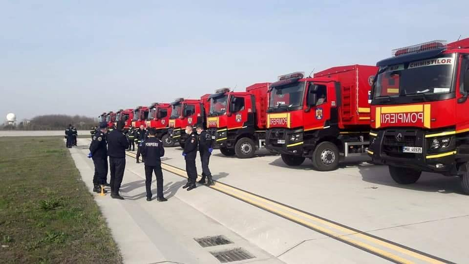Pompierii de la ISU Olt, gata oricând de intervenții