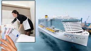 Am făcut calculul! Câți bani primește o cameristă româncă, pe un vas de croazieră cu itinerariu în Marea Mediterană