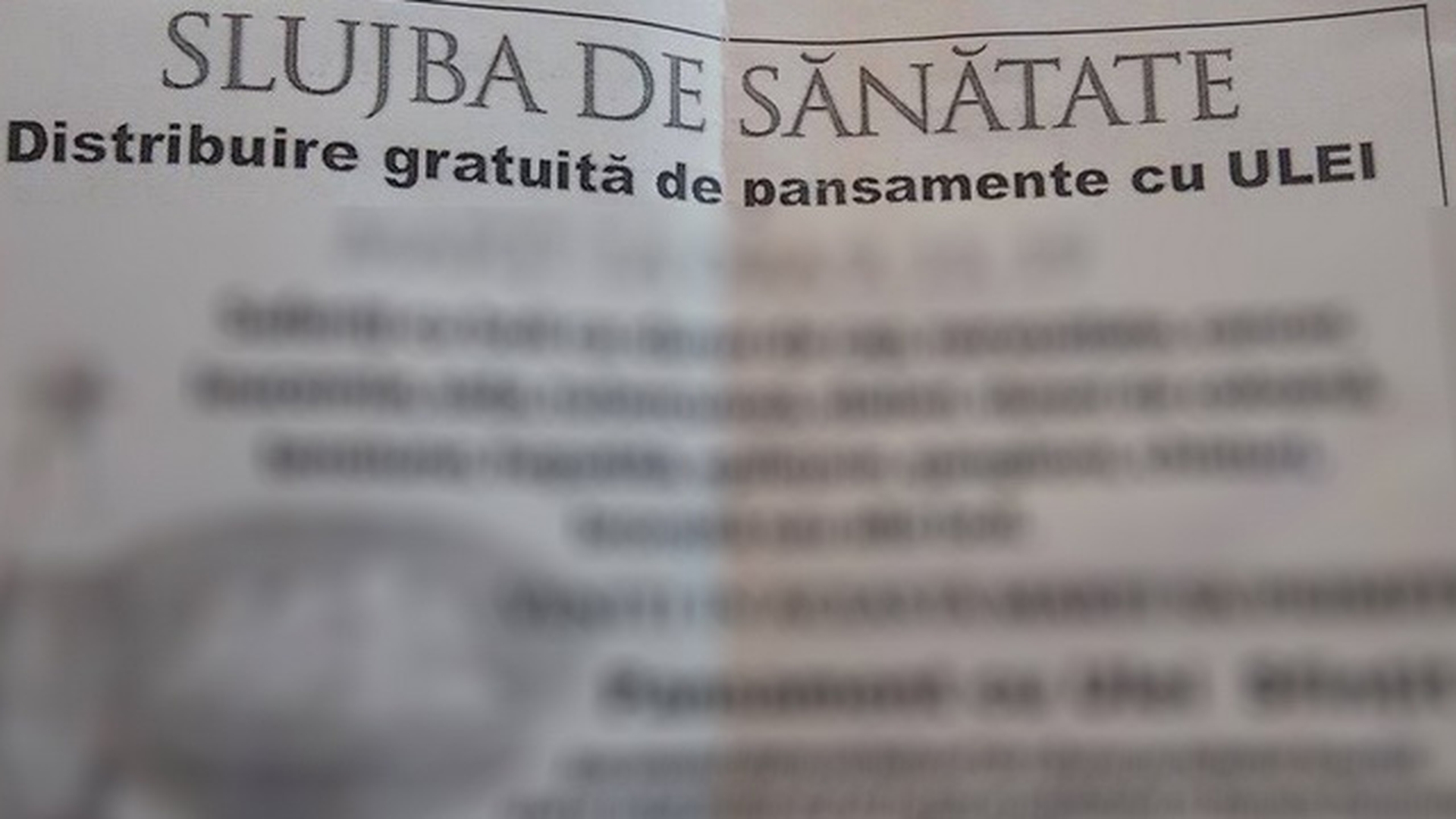 Ati auzit de slujba de sanatate? Nu o sa iti vina sa crezi ce scria pe anuntul unui centru de ajutor din Cluj Napoca!