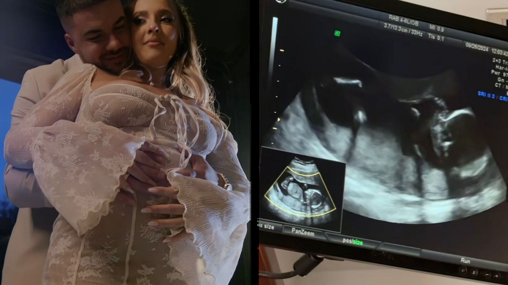 Culiță Sterp a dezvăluit sexul bebelușului pe care îl așteaptă! Fetiță sau băiețel? „Asta-i burta lui mami și aici e...”