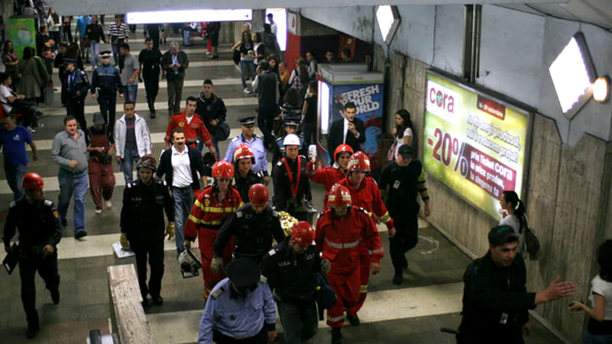 Ultima oră! Un bărbat a fost lovit de metrou, în urmă cu puţin timp şi e în stare gravă