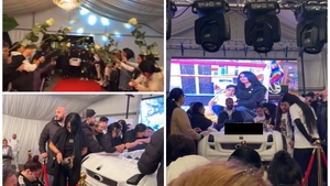 Nepotul lui Tzancă Uraganu, sicriu în formă de mașină! Imagini emoționante de la priveghiul micuțului