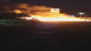 Incendiu puternic într-un centru comercial din Capitală!