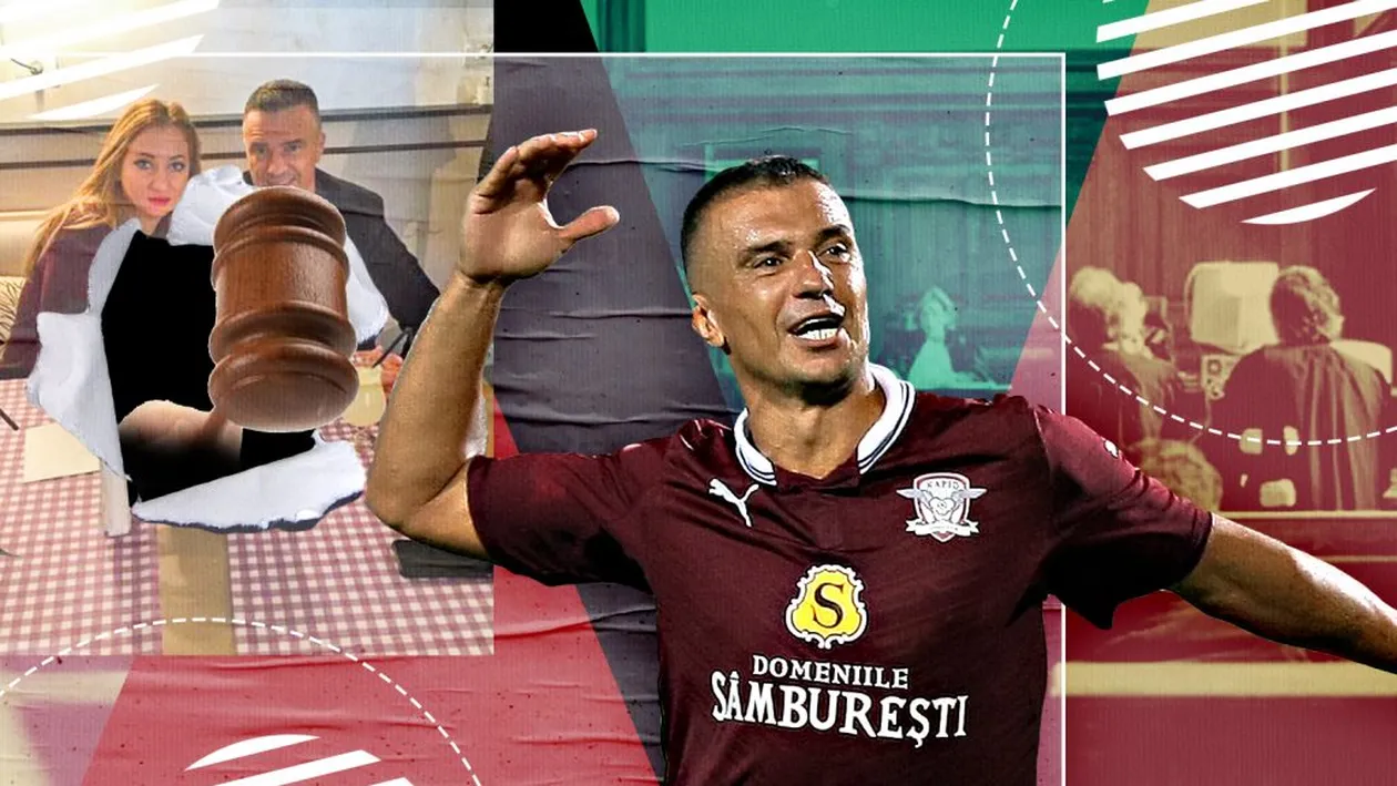 Antrenorul Rapidului, primele declarații despre divorț: ”Am decis să punem punct! Copiii rămân cu ea și…”