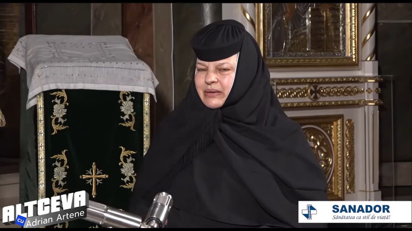 Maica Cipriana, despre minunile săvârșite de Maica Domnului, în podcastul ALTCEVA cu Adrian Artene: „A intrat în comă și medicii nu-i dădeau nicio șansă de supraviețuire”