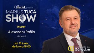 Marius Tucă Show începe joi, 18 iunie, de la ora 18.00, live pe Gândul. Invitat: Alexandru Rafila