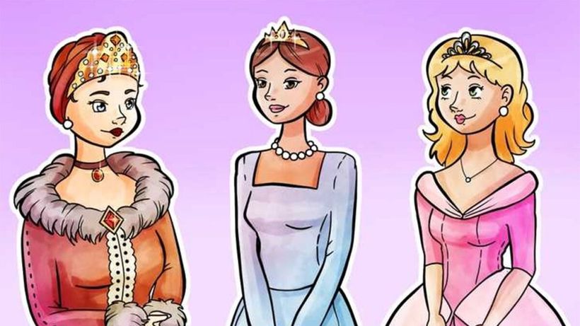 Test de inteligență exclusiv pentru genii | Identificați prințesa-impostoare dintre cele 3 din imagine!