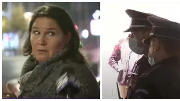 Cum s-a scuzat o bucureșteancă în fața polițiștilor, după ce a fost prinsă fără mască de protecție pe stradă