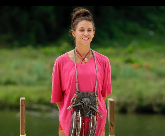 Ștefania Stănilă, la Survivor / Foto: Instagram
