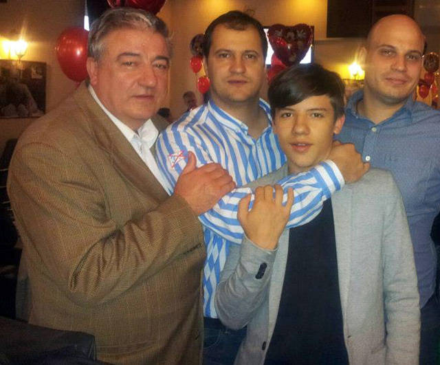 Florin Huidu are o relație foarte bună cu toți cei trei fii ai săi